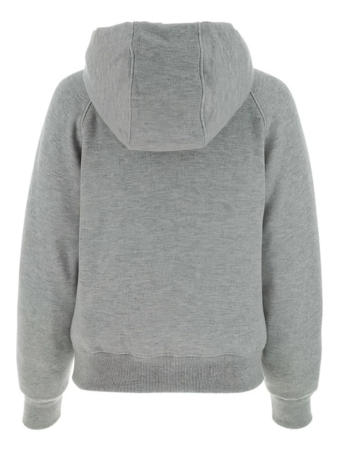 Prada logo-detail hooded jacket - Grey - zdjęcie produktu nr 1