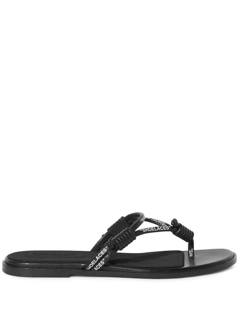 Off-White Sholace sandals - Black - zdjęcie produktu nr 1