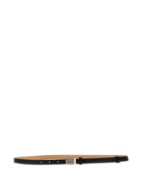 Max Mara plate leather belt - Black - zdjęcie produktu nr 2