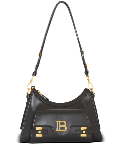 Balmain B-Buzz leather shoulder bag - Black - zdjęcie produktu nr 1