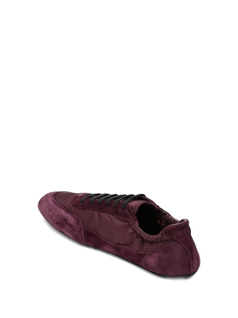 Prada Collapse lace-up sneakers - Red - zdjęcie produktu nr 2