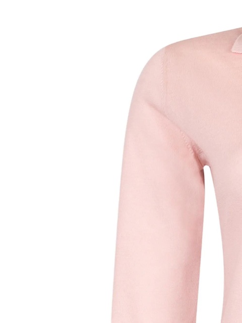 Weekend Max Mara long-sleeve polo sweater - Pink - zdjęcie produktu nr 2
