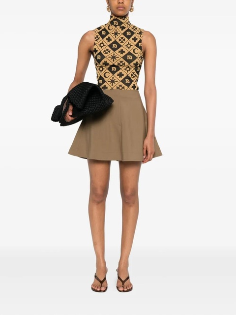 Nanushka stretch a-line skirt - Brown - zdjęcie produktu nr 2