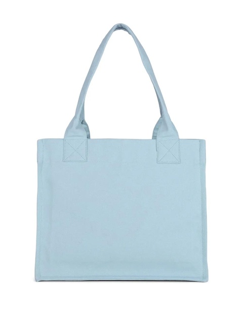 GANNI recylced-cotton tote bag - Blue - zdjęcie produktu nr 2