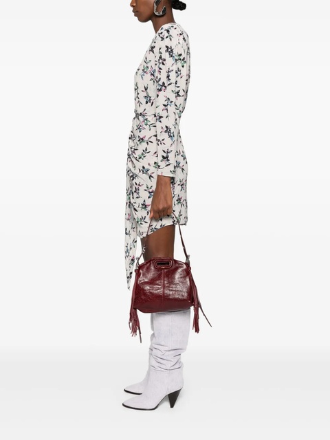 Maje mini Miss M leather shoulder bag - Red - zdjęcie produktu nr 2