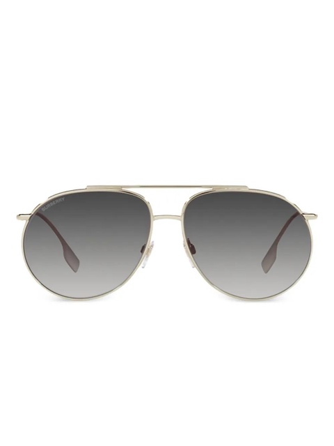 Burberry Eyewear Alice pilot-frame sunglasses - Gold - zdjęcie produktu nr 1