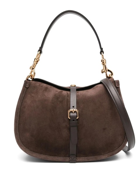 ETRO suede crossbody bag - Brown - zdjęcie produktu nr 1