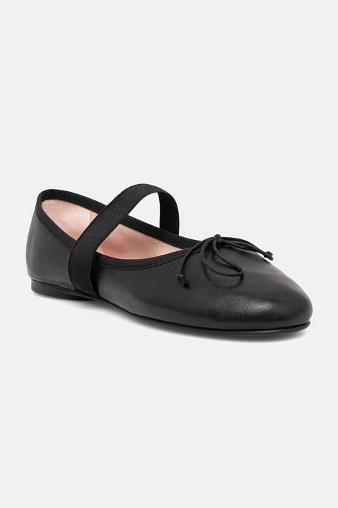 Pretty Ballerinas baleriny skórzane Lea kolor czarny 52537_001 - zdjęcie produktu nr 1