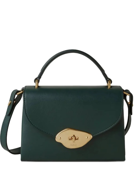 Mulberry mini Lana top-handle leather bag - Green - zdjęcie produktu nr 1