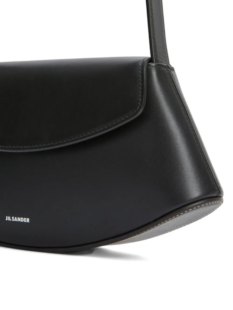 Jil Sander small Eldorado leather shoulder bag - Black - zdjęcie produktu nr 2
