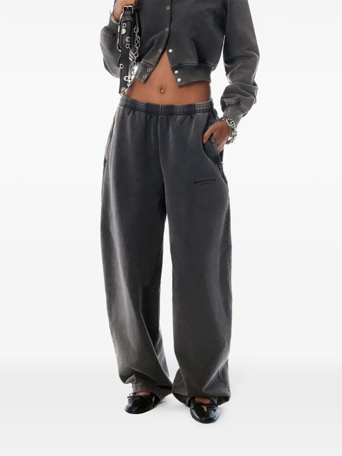Alexander Wang elastic-waistband track pants - Black - zdjęcie produktu nr 1