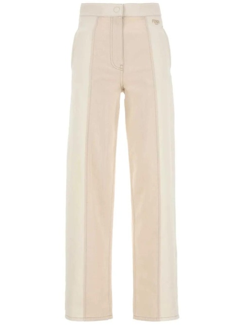 FENDI straight-leg jeans - Neutrals - zdjęcie produktu nr 1