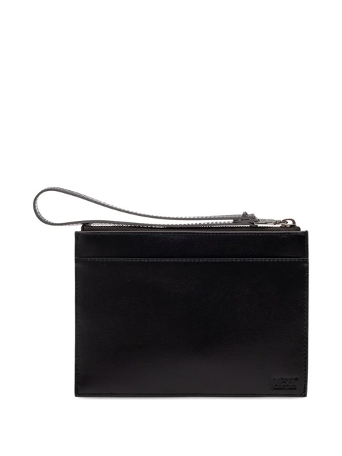 Diesel metallic-leather pouch - Silver - zdjęcie produktu nr 2