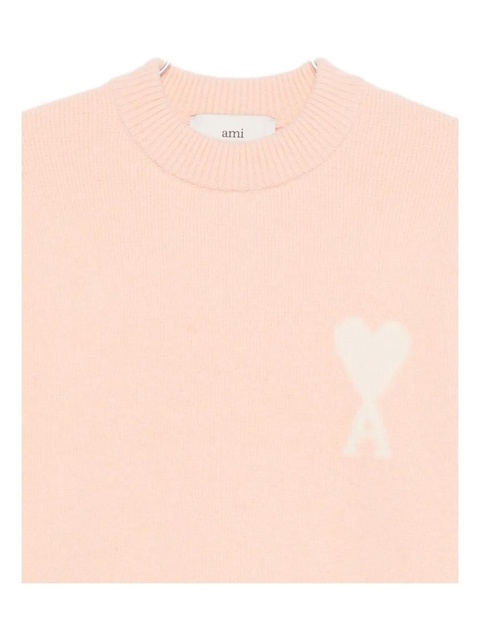 AMI Paris Ami de Coeur jumper - Pink - zdjęcie produktu nr 2