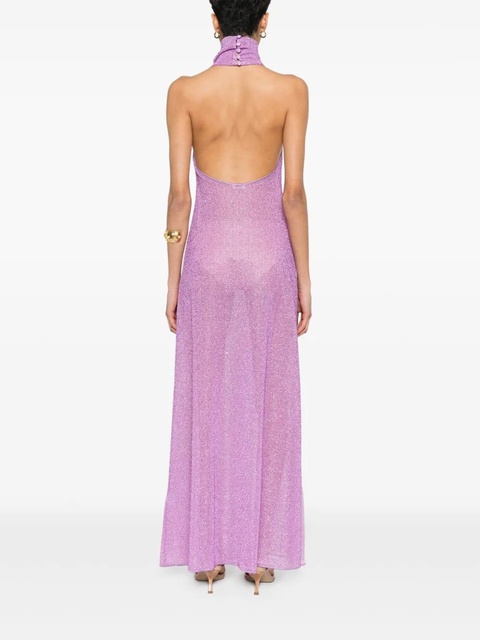 Oséree lurex maxi dress - Purple - zdjęcie produktu nr 1