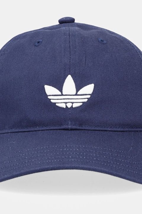 adidas Originals czapka z daszkiem bawełniana kolor granatowy JV7391 - zdjęcie produktu nr 2