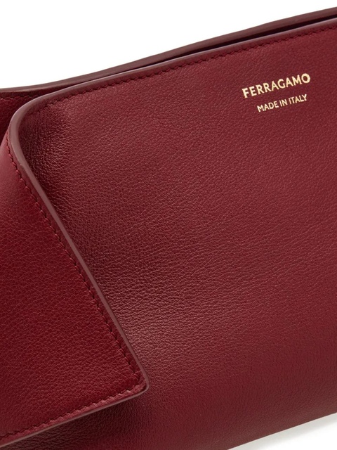 Ferragamo leather makeup bag - Red - zdjęcie produktu nr 2