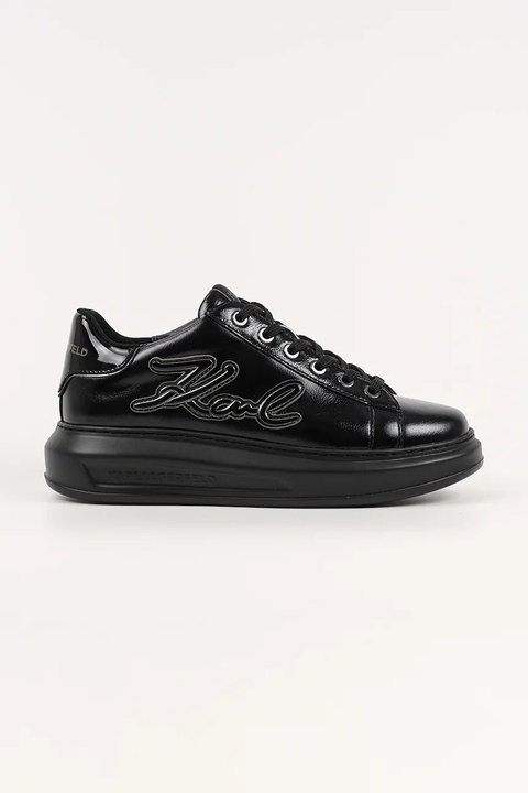 Karl Lagerfeld sneakersy skórzane KAPRI damskie kolor czarny KL62511S - zdjęcie produktu nr 1