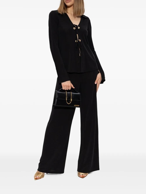 Cult Gaia Sage polo top - Black - zdjęcie produktu nr 2