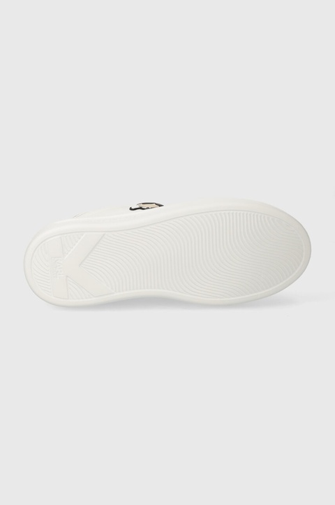 Karl Lagerfeld sneakersy skórzane KAPRI kolor biały KL62530N - zdjęcie produktu nr 2