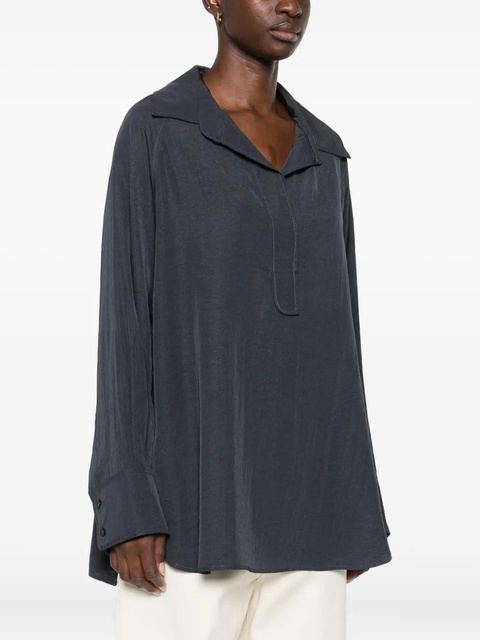 Eleh mélange shirt - Blue - zdjęcie produktu nr 1