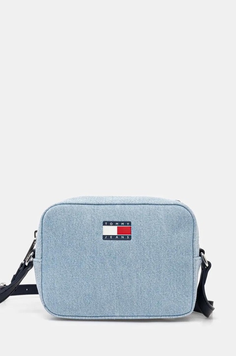 Tommy Jeans torebka kolor niebieski AW0AW17289 - zdjęcie produktu nr 1