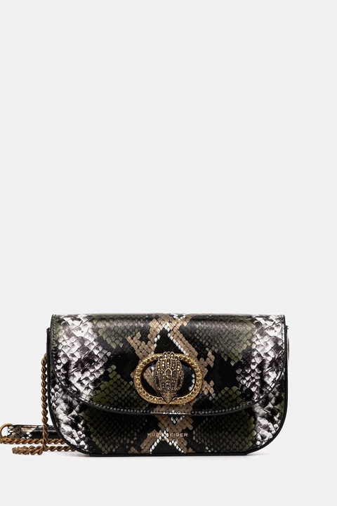 Kurt Geiger London torebka skórzana CHELSEA kolor zielony 3591579719 - zdjęcie produktu nr 1