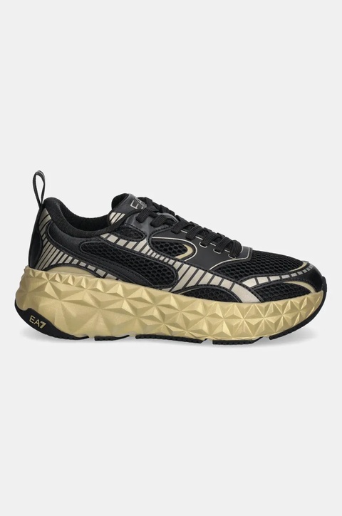 EA7 Emporio Armani sneakersy damskie kolor czarny XK431.X8X238 - zdjęcie produktu nr 2