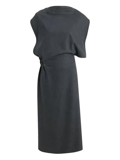 KHAITE Iris draped dress - Grey - zdjęcie produktu nr 1