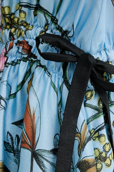 Stine Goya sukienka kolor niebieski midi rozkloszowana SG-SS25-D103-2067 - zdjęcie produktu nr 2
