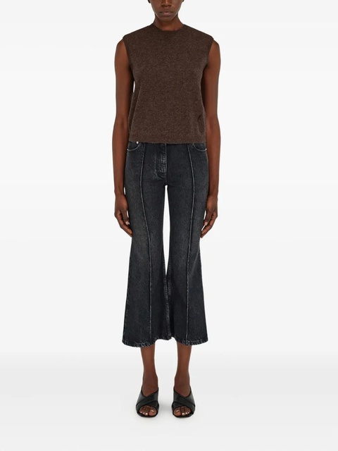 Ferragamo sleeveless top - Brown - zdjęcie produktu nr 2