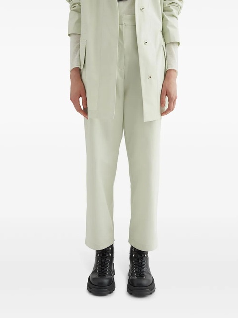 Jil Sander tapered-leg trousers - Green - zdjęcie produktu nr 2