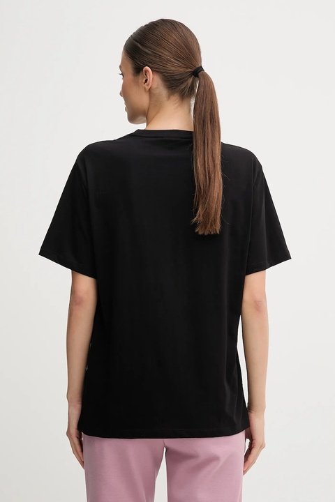 EA7 Emporio Armani t-shirt bawełniany damski kolor czarny AF12503.7W000407 - zdjęcie produktu nr 2