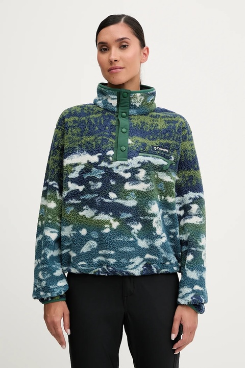 Columbia bluza sportowa Helvetia kolor granatowy wzorzysta 2098501 - zdjęcie produktu nr 1