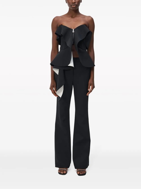Simkhai Desiree draped top - Black - zdjęcie produktu nr 2