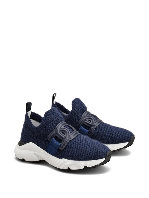 Tod's knitted slip-on sneakers - Blue - zdjęcie produktu nr 2