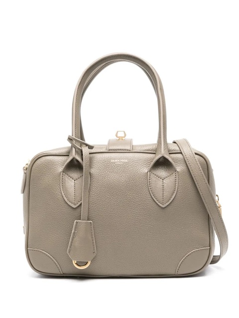 Golden Goose zipped leather tote bag - Green - zdjęcie produktu nr 1