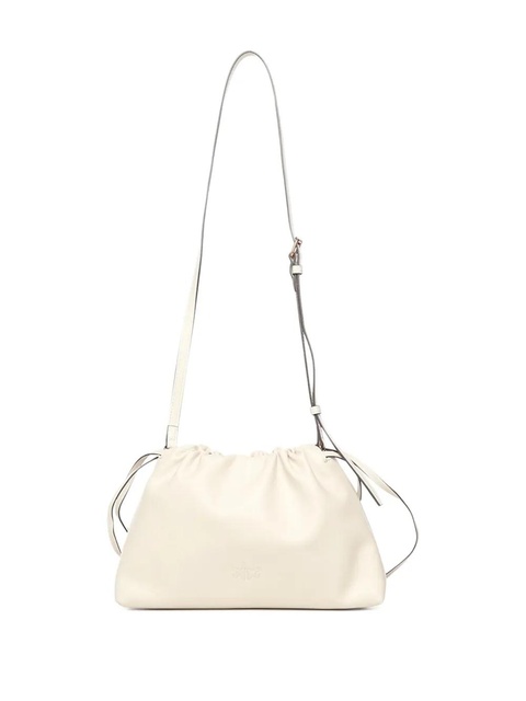 PINKO drawstring logo shoulder bag - White - zdjęcie produktu nr 2