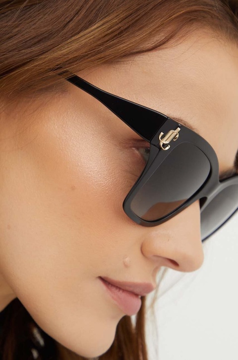 Jimmy Choo okulary przeciwsłoneczne damskie kolor czarny 0JC5012 - zdjęcie produktu nr 2