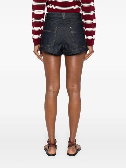 SANDRO denim shorts - Blue - zdjęcie produktu nr 2