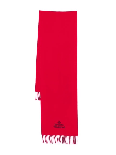 Vivienne Westwood logo-embroidered scarf - zdjęcie produktu nr 1