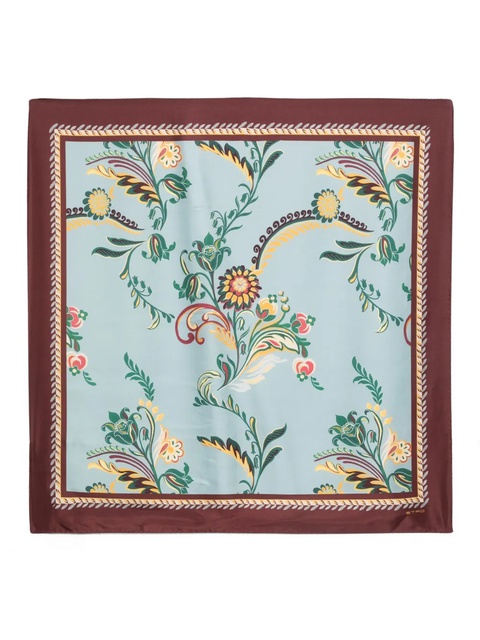 ETRO floral-print scarf - Blue - zdjęcie produktu nr 1