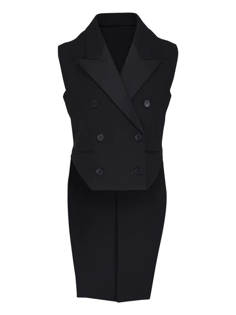 KHAITE Orville double-breasted waistcoat - Black - zdjęcie produktu nr 1
