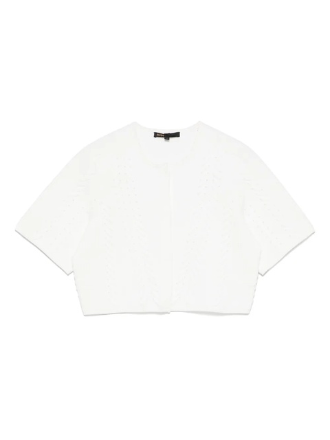 Maje cropped cardigan - White - zdjęcie produktu nr 1