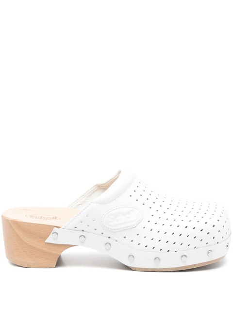 Balenciaga x Scholl 40mm clog mules - White - zdjęcie produktu nr 1