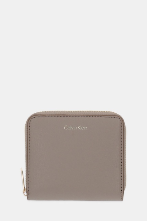 Calvin Klein portfel damski kolor beżowy LV04F1120G - zdjęcie produktu nr 1