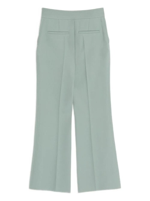 Valentino Garavani flared wool trousers - Green - zdjęcie produktu nr 2