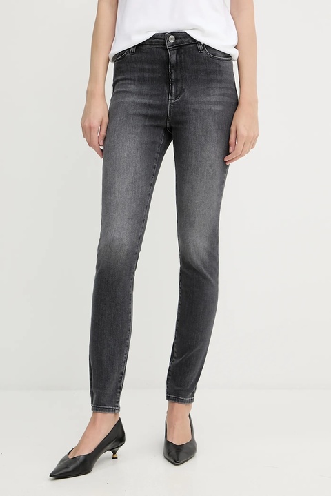 Karl Lagerfeld jeansy damskie kolor szary A3W10016 - zdjęcie produktu nr 1