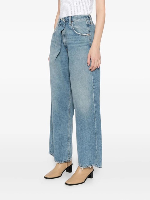 AGOLDE VANA fold jeans - Blue - zdjęcie produktu nr 2
