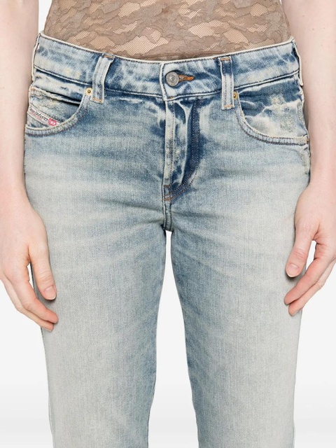 Diesel faded-wash cotton jeans - Blue - zdjęcie produktu nr 2